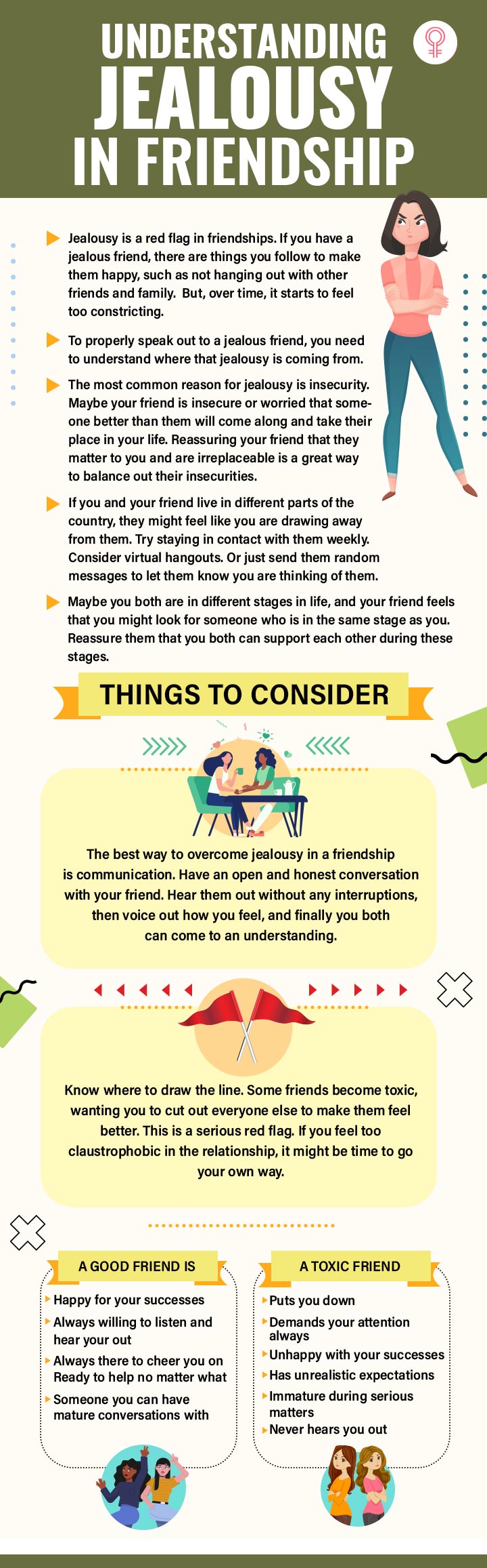 understanding jealousy in friendship (infographic)