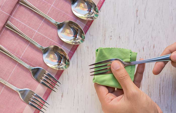 Dry Your Silverware Before Storing It