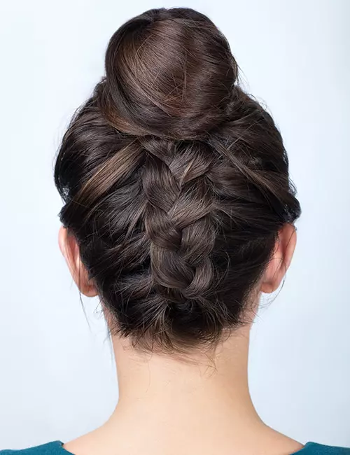 Braided-Messy-Bun