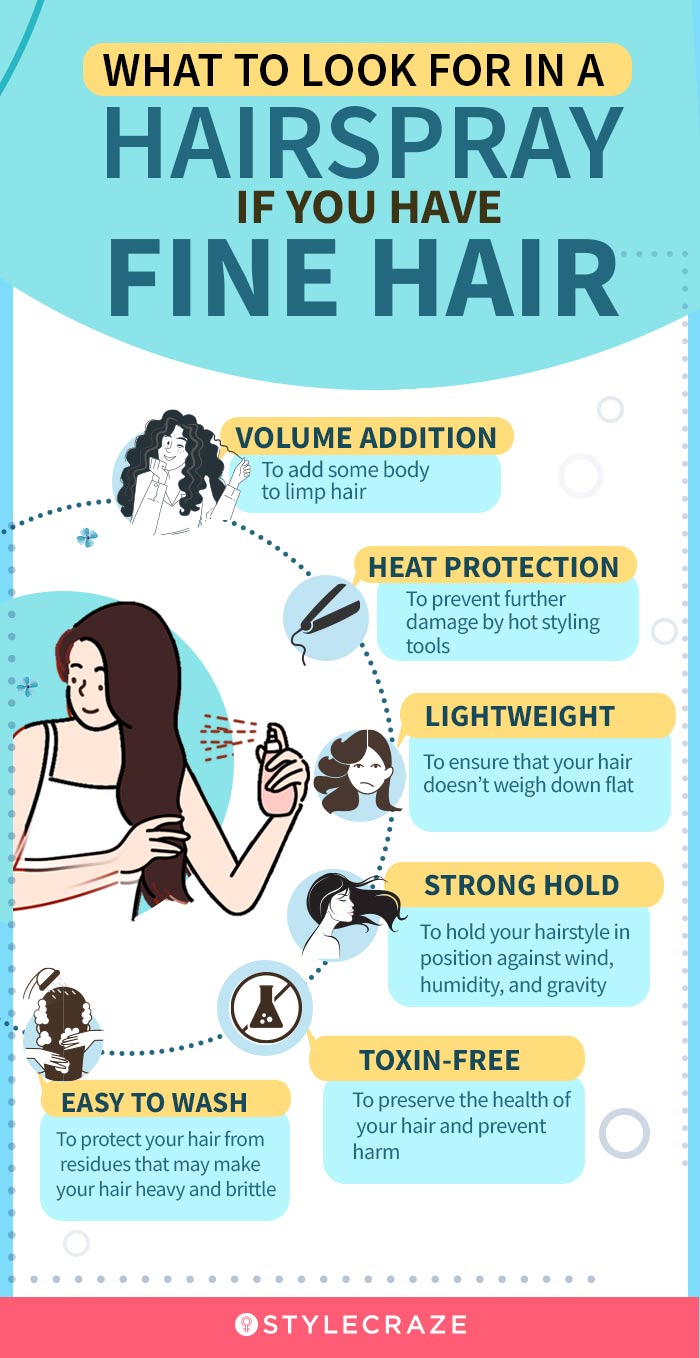16 Best Hairsprays For Fine And Thin Hair That Provide Strong Hold