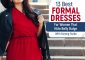 13 Best Formal Dresses That Hide Belly Bulge – 2023