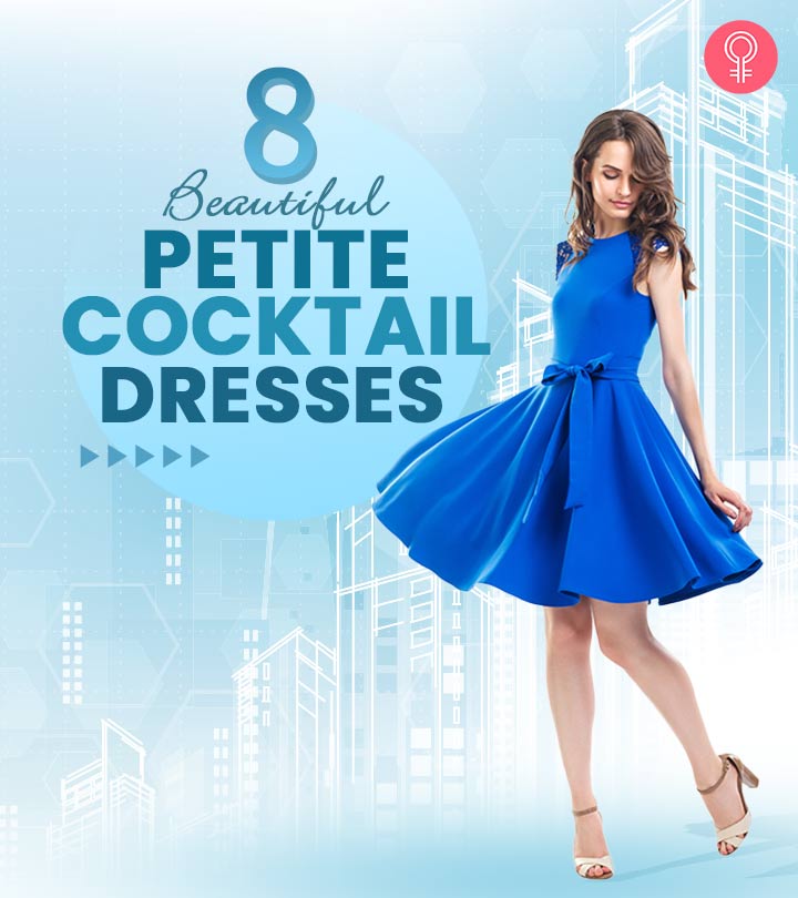 8 Beautiful Petite Cocktail Dresses For Weddings, Parties, And More
