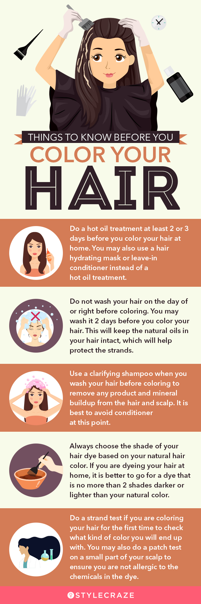 things to know before you color your hair [infographic]