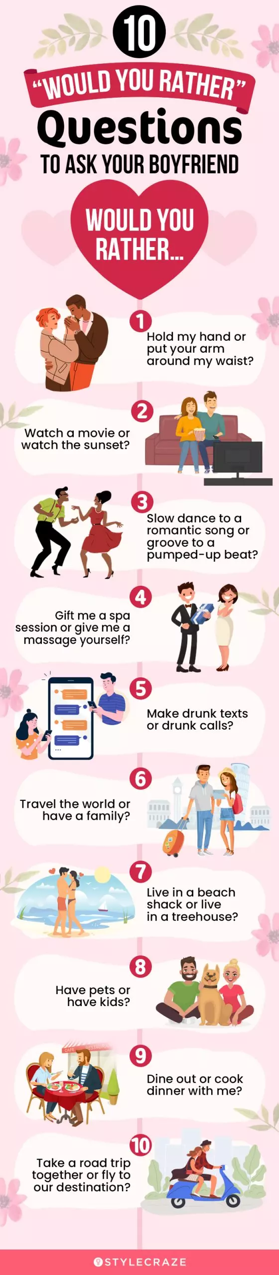 10 would you rather questions to ask your boyfriend (infographic)
