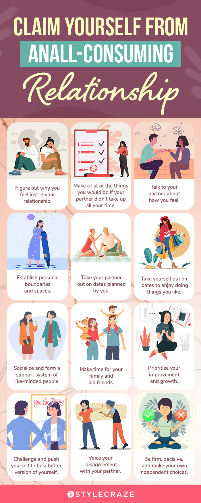 claim yourself from an all consuming relationship (infographic)