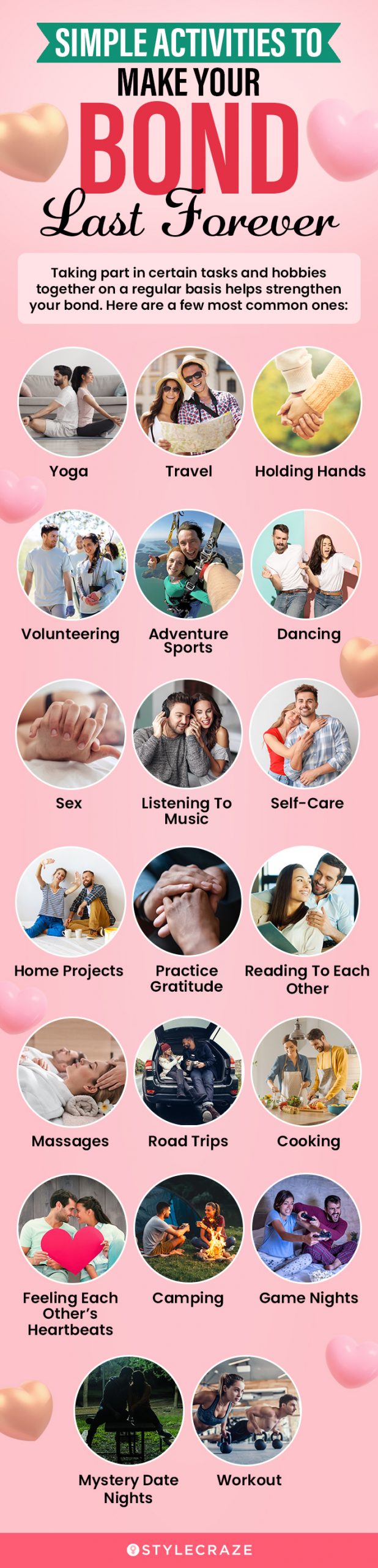 simple activities to make your bond last forever [infographic]