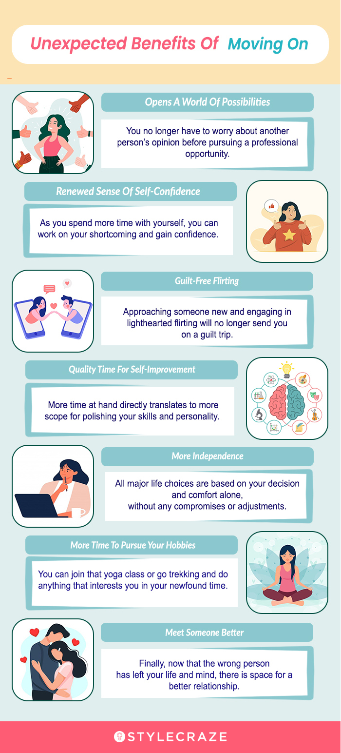 unexpected benefits of moving on [infographic]