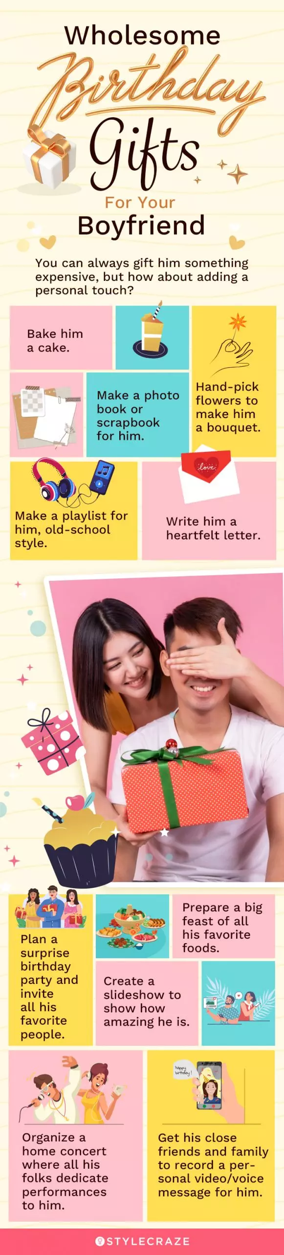 wholesome birthday gifts for your boyfriend (infographic)