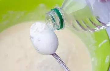 Borax mixed with water