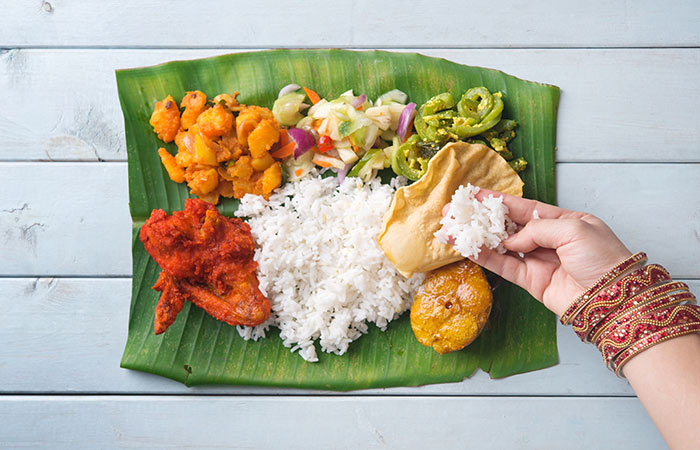 In Indonesia, Banana Leaves Replace Plates