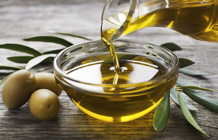 Olive oil used for one of the best DIY overnight face masks.