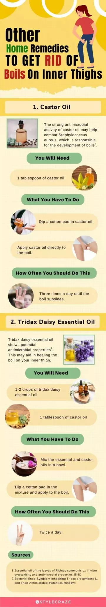 other home remedies to get rid of boils on inner thighs (infographic)