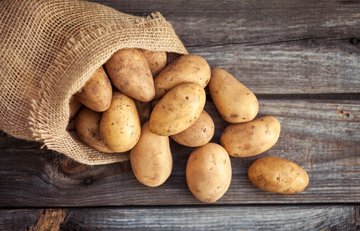Potatoes as carbohydrate rich food
