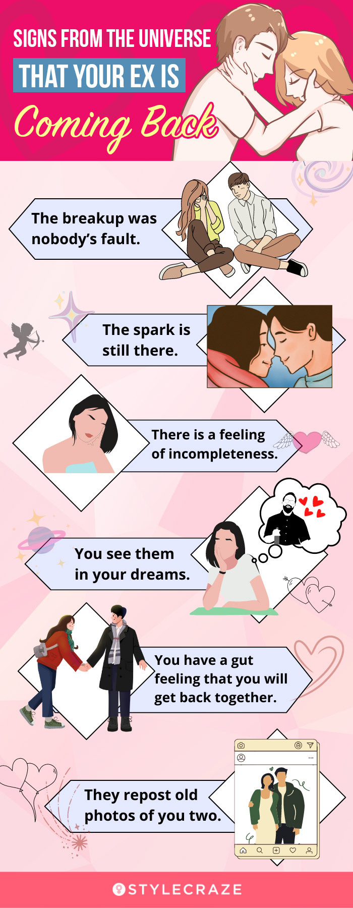 signs from the universe that your ex is coming back (infographic)