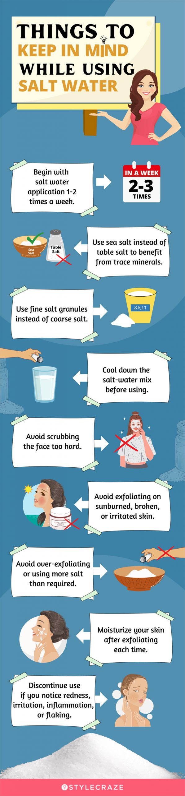 things to keep in mind while using salt water [infographic]