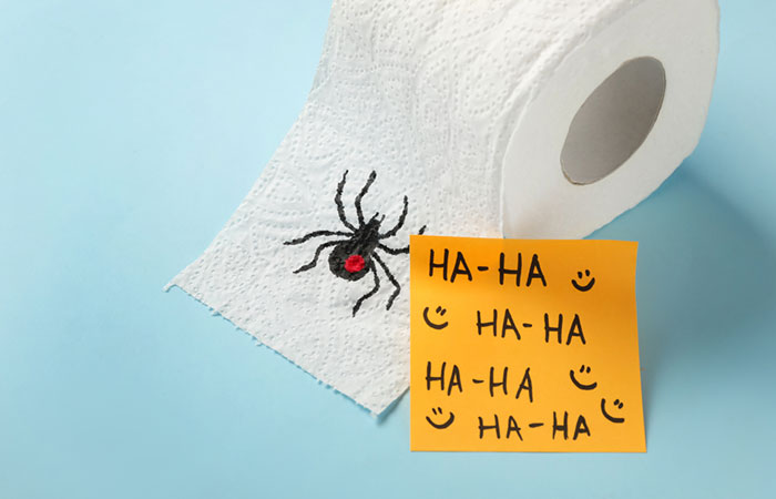 Toilet paper pranks