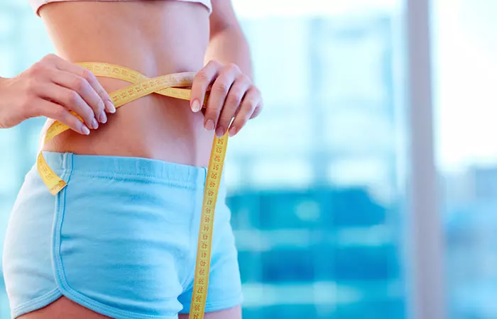Woman experiencing weight loss because of clenbuterol