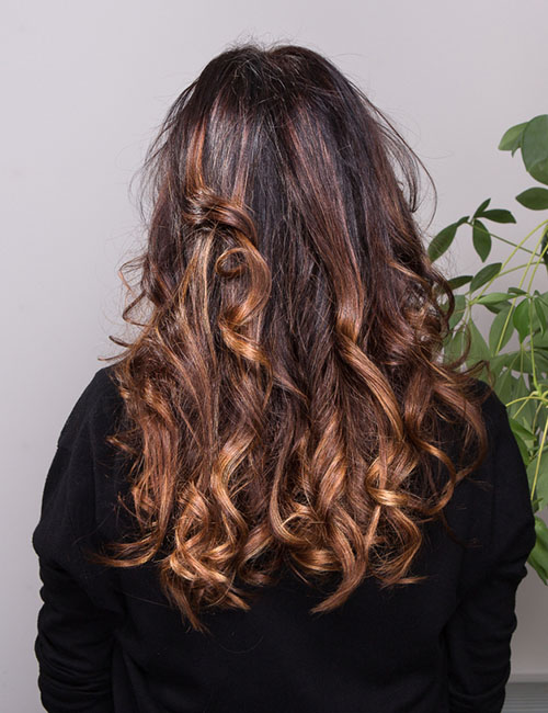 Bronde Highlights for brown hair