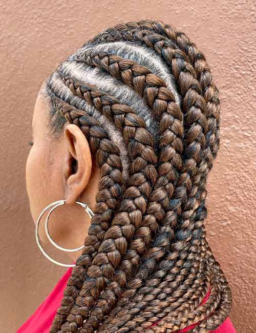 Classic side braids