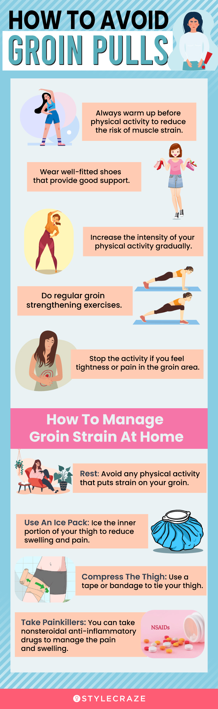 how to avoid groin pulls (infographic)