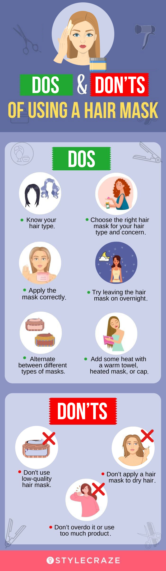How To Use A Hair Mask + 4 Benefits Of Using It
