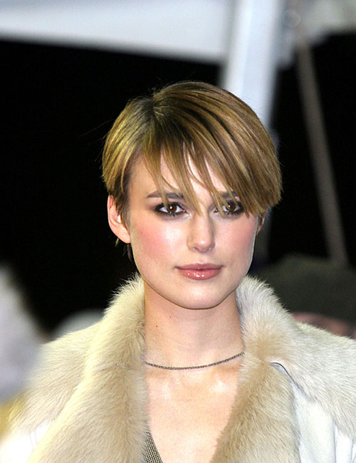 Blonde highlights for pixie cut