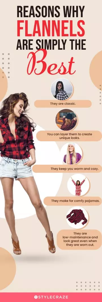 reasons why flannels are simply the best (infographic)