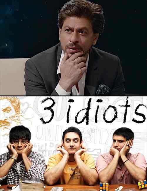 Shah Rukh Khan Rejected The Offer For The Film 3 Idiots