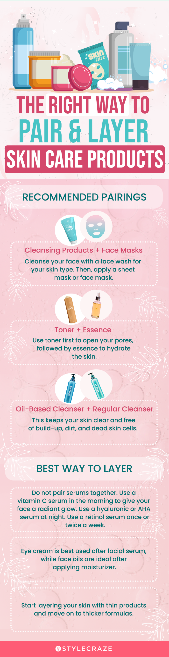 How To Apply Your Skin Care Products In The Right Order