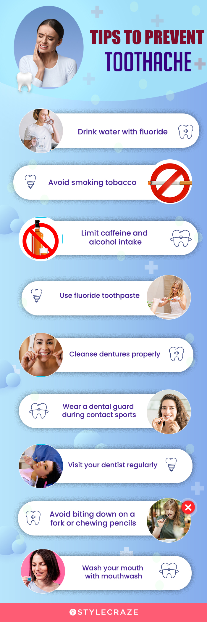 tips to prevent toothache [infographic]