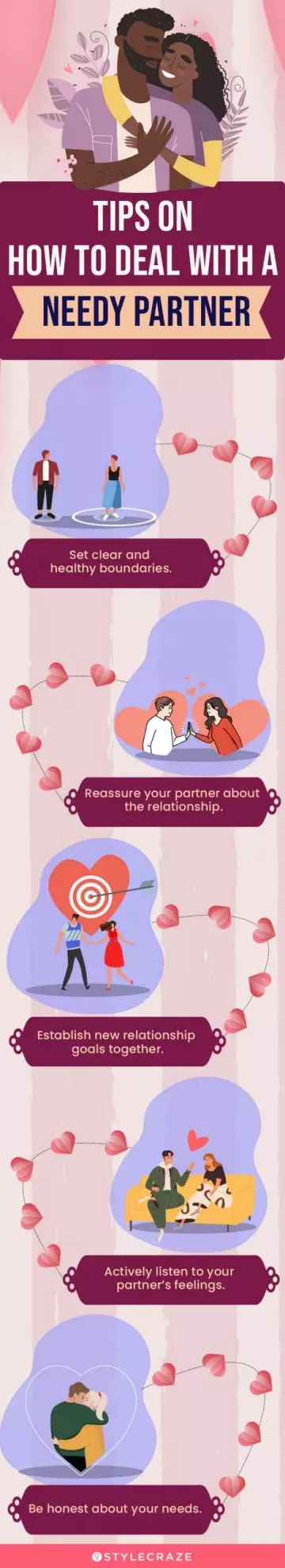 tips on how to deal with a needy partner (infographic)