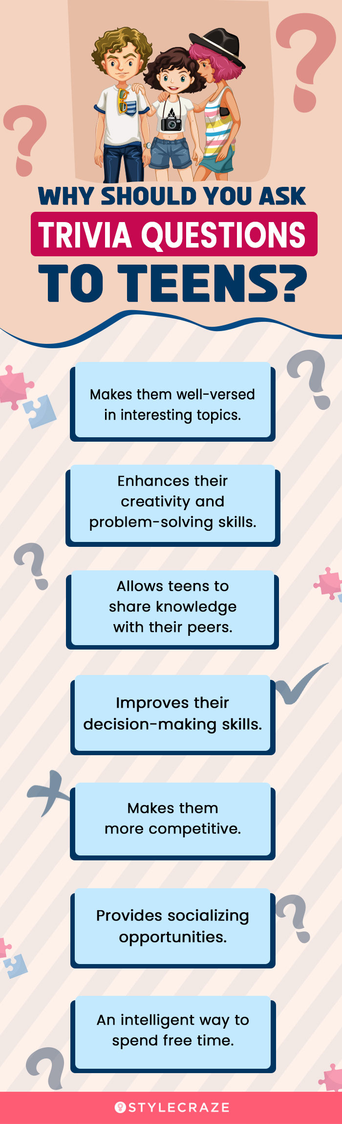why should you ask trivia questions to teens [infographic]