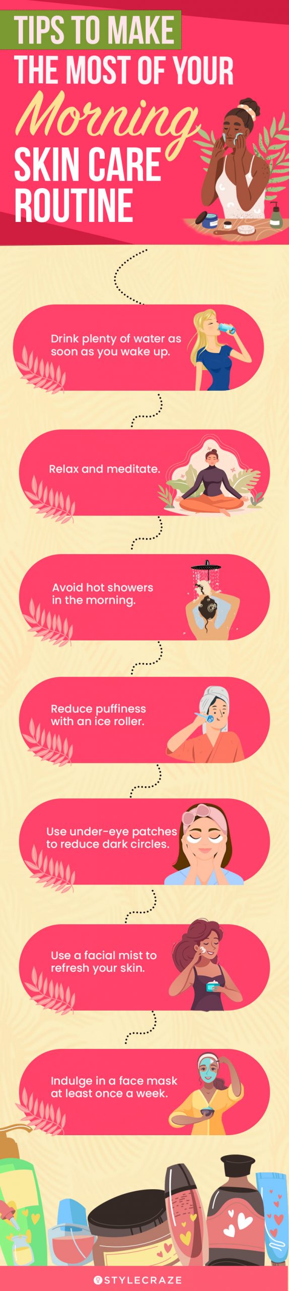 tips to make the most of your morning skin care routine (infographic)