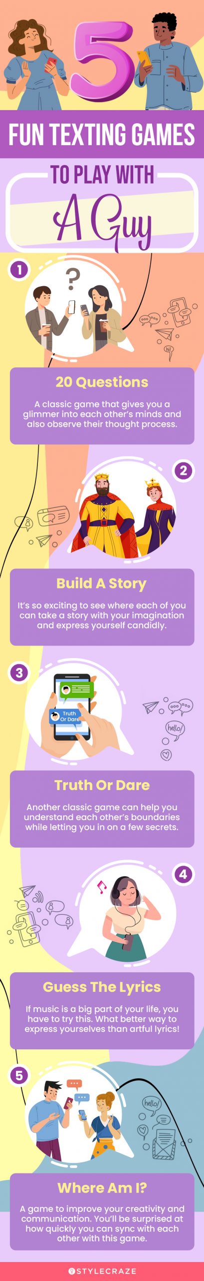 5 fun texting games to play with a guy (infographic)