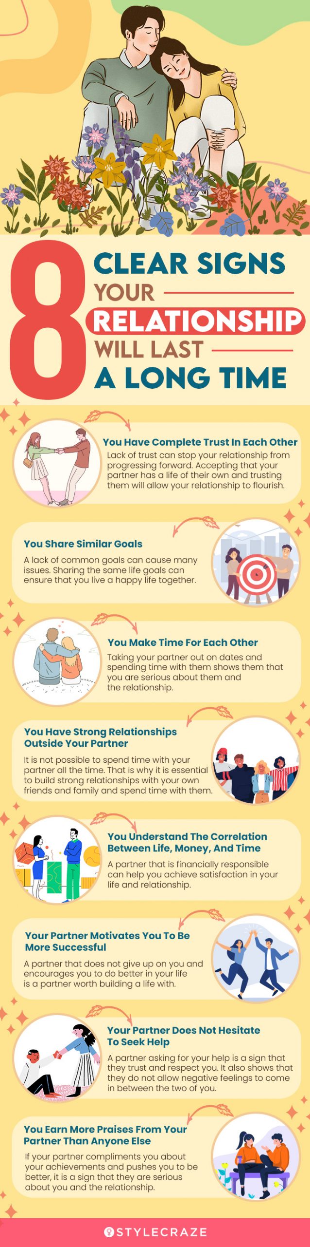8 clear signs your relationship will last a long time [infographic]