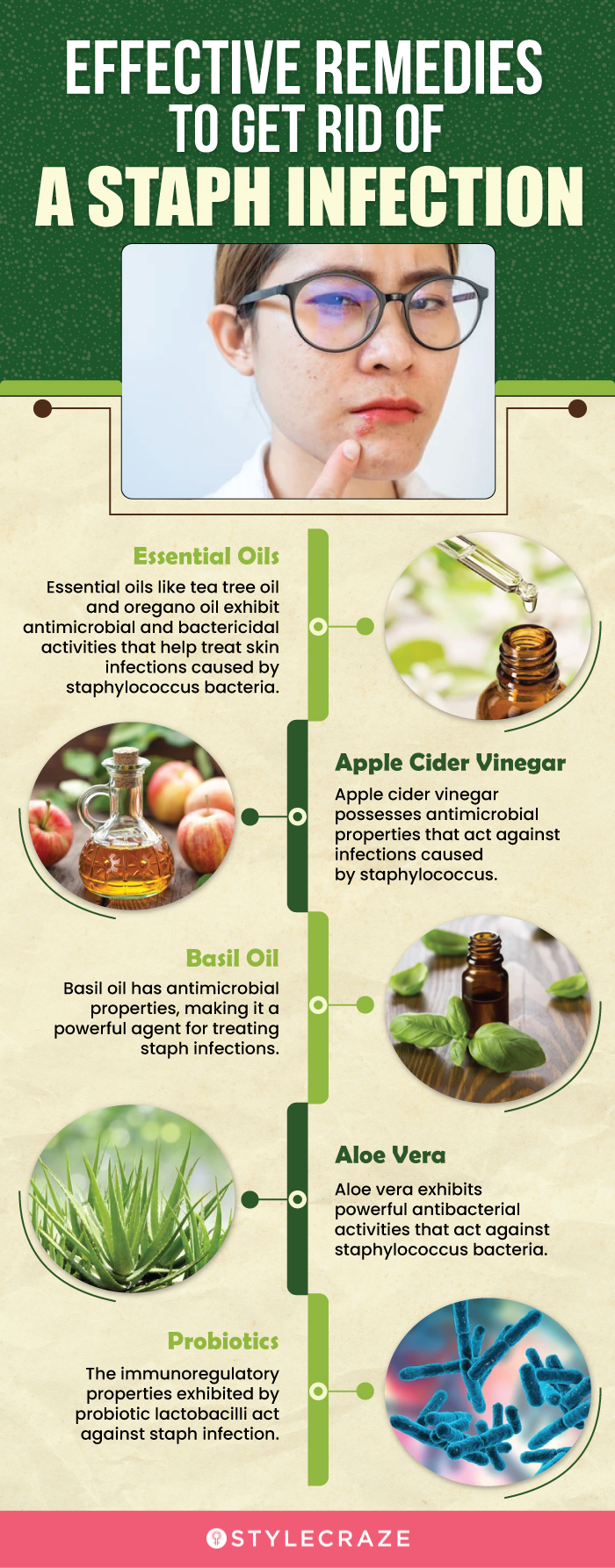 effective remedies to get rid of a staph infection (infographic)