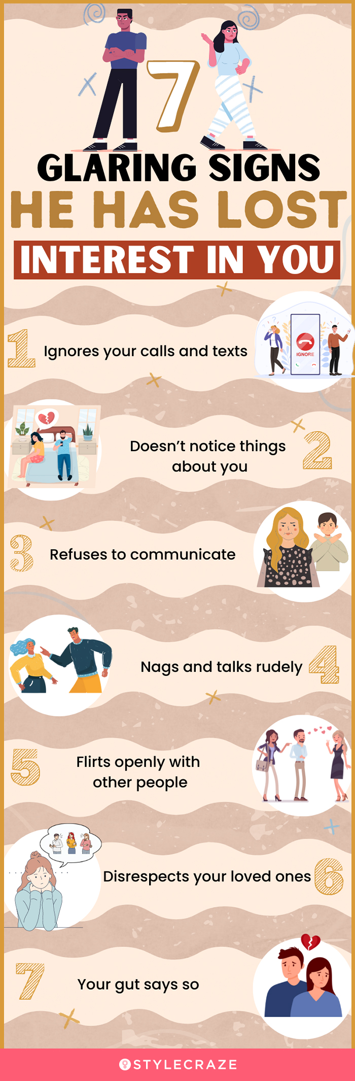 7 glaring signs he has lost interest in you (infographic)
