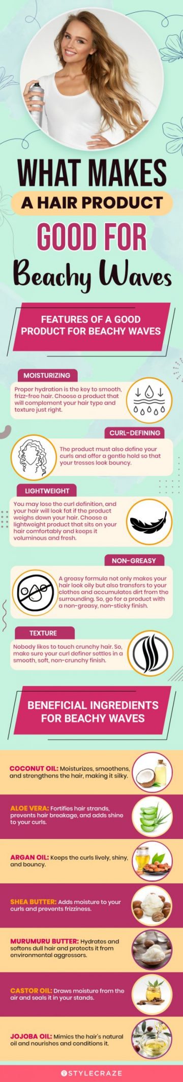  What Makes A Hair Product Good For Beachy Waves (infographic)