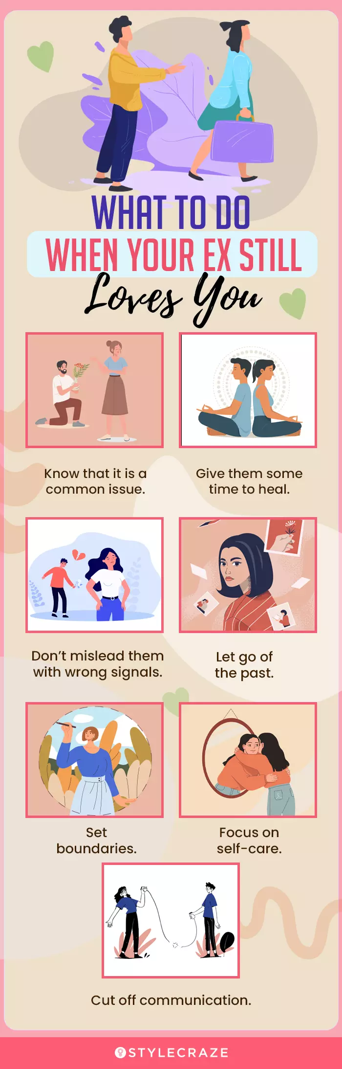 what to do when your ex still loves you (infographic)