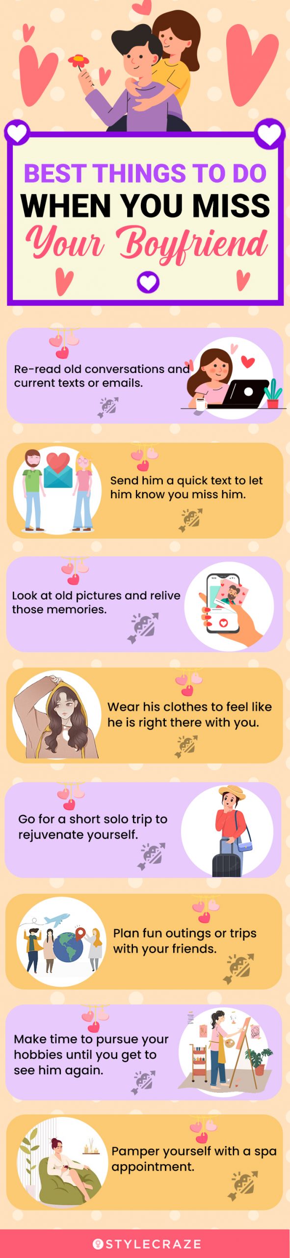 best thigs to do when you miss your boyfriend (infographic)