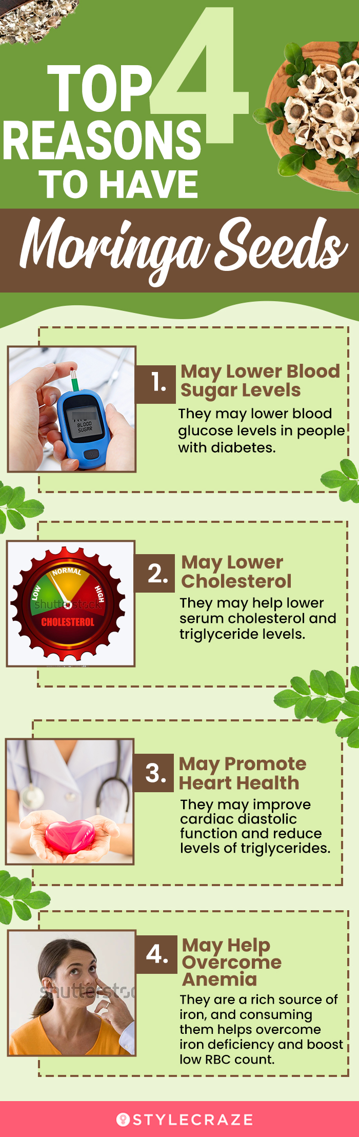 top 4 reasons to have moringa seeds [infographic]
