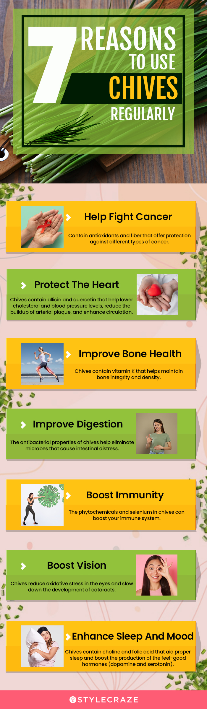 7 reasons to use chives regularly [infographic]