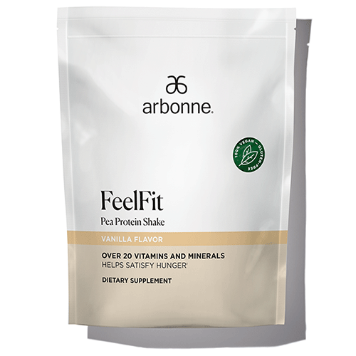 Arbonne Essentials Feel Fit Pea Protein Shake – Vanilla
