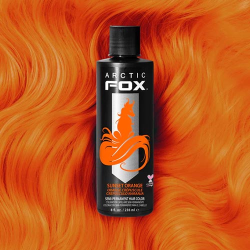 Arctic Fox Semi-Permanent Hair Color – Sunset Orange