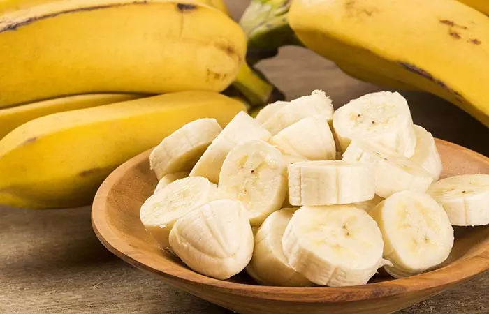 Bananas Marinated With Apple Cider Vinegar