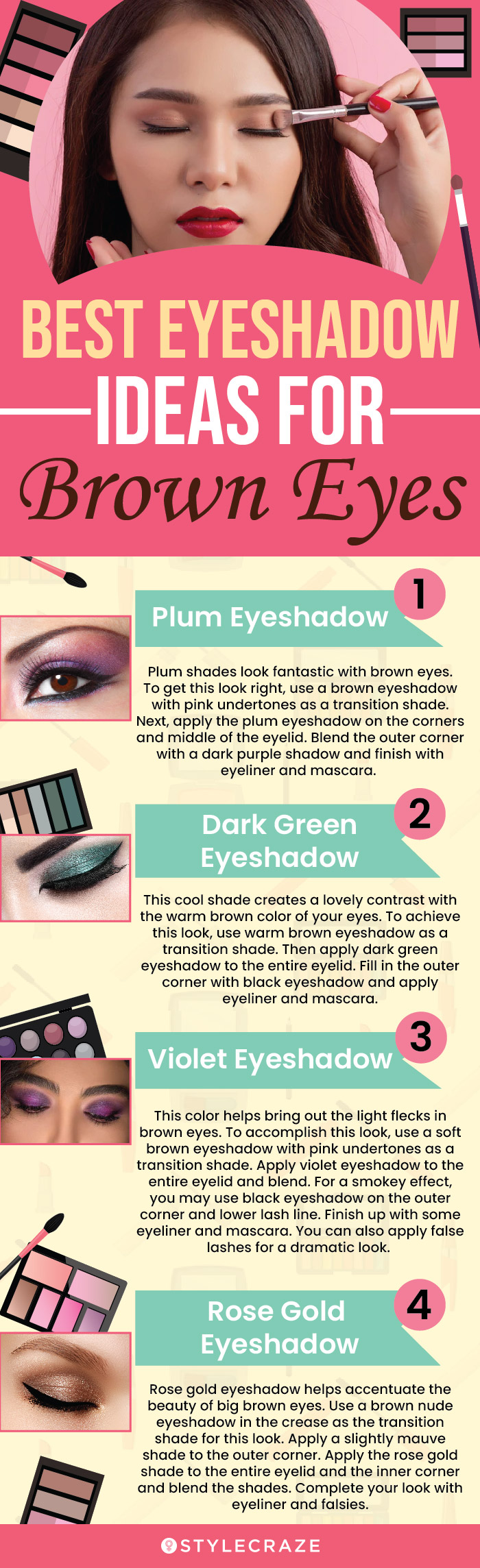 Eye Makeup For Brown Eyes: 10 Stunning Tutorials And 6 Simple Tips