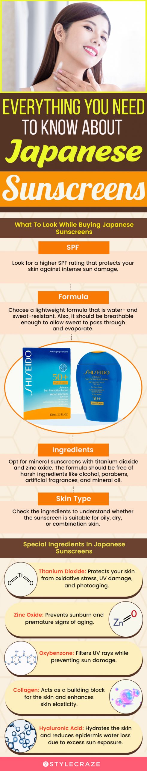 Everything You Need To Know About Japanese Sunscreens (infographic)