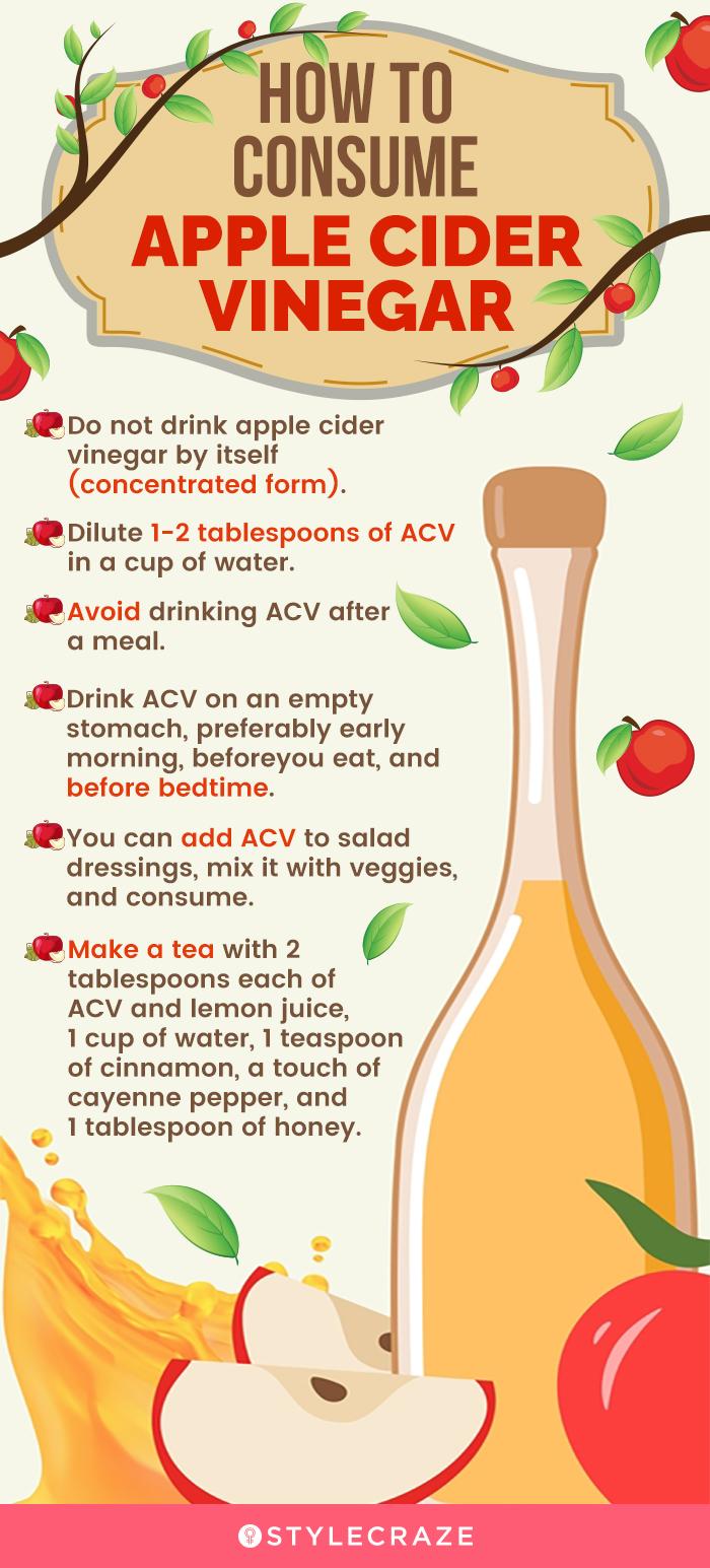 Should you drink apple cider vinegar in the morning?