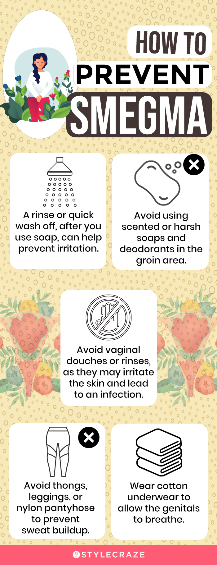 how to prevent smegma (infographic)