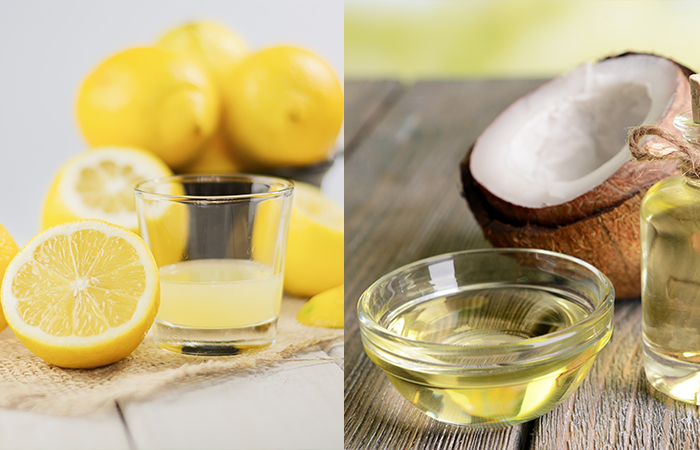 Lemon Juice And Coconut Oil